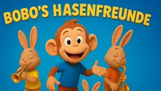 👉 Bobo,s Hasenfreunde 🎺🎷 Trompeten & Saxophon Lied zum Mitsingen | Kinderlieder Deutsch🐇