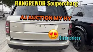 Rangrewor Soupercharg 2019 Model Sports Car In Auction Good Prices End Look