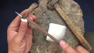 silver ring making#diamond #jesus #jewellery