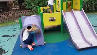 Adventure Race Between Duggu and Naitik in Heritage Garden Hiranandani Powai