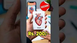 Huge discount :)Human Organs Flash cards at Rs.200/-