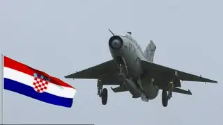 ✈️🇭🇷MiG-21UMD(x2) 25th Anniversary of Operation 