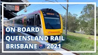 BRISBANE Train Ride - Southside | Brisbane, Queensland, Australia 🇦🇺 | The GaLon Family