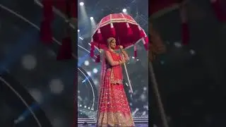 My video of me watchin Miss Universe India 2021 Harnaaz Sandhu during National costume competition.
