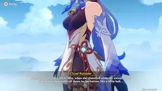 Cloud Retainer about Ganyu as a child