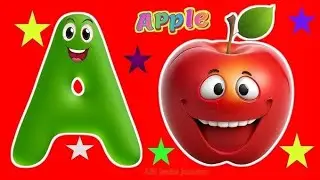 🌈✨  ABC Kids! ✨🌈* 🎶🎨🎉  *ABC Fun Time!* 🔤🌈 / A for apple 🍎 / B for Ball 🏀/ Alphabet for kids /