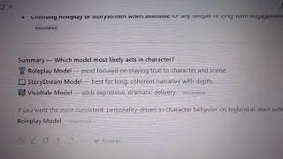 best models for character acting