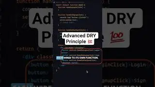 This DRY Principle Technique Will Change How You Code 