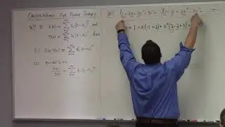 Calculus II: multiplication and division of power series, Taylor's Thm, 3-26-19 part 1