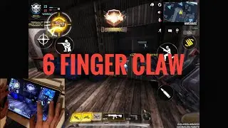 Handcam 6 Finger Claw iPad Pro | COD Mobile MP Solo Ranked