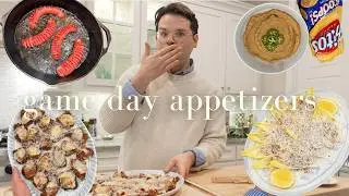 The Perfect Game Day Appetizers | 4 Easy Recipes | Harrison Wallace