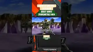 How to unlock Tigatron on Beast Wars Transmetals N64 #transformers #cheatcodes #gaming #shorts #N64