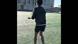 2028 QB Levi Ware 9th grade spring workout