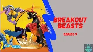 Breakout Beasts, Series 3 Unboxing | TadsToyReview