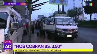¿Cómo va el tema de los pasajes? LA PAZ