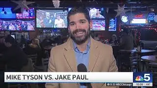 Excitement in Chicago for Mike Tyson vs. Jake Paul fight