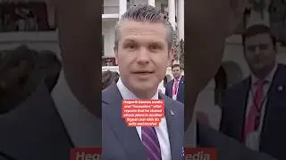 Hegseth blames media after reports he shared attack plans in another Signal chat #shorts