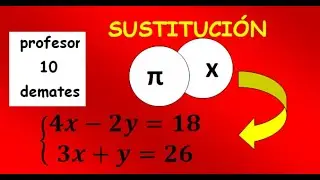 SISTEMAS de ECUACIONES método de SUSTITUCIÓN como resolver [ CLAVES y TRUCOS ]