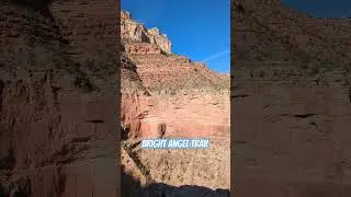 Bright Angel Trail. #grandcanyon #nationalpark #hiking