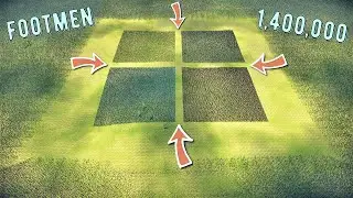 4 Types Of Knights Vs 1,400,000 Footmen - UEBS 2