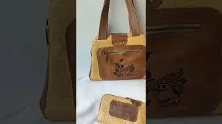 Авторская ручная работа. Кожаный комплект 18000 руб. #сумки #продаю #авторскаяработа