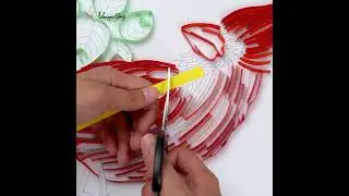 Intimate Cardinal - Paper Filigree Painting Kit