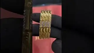 #jilangold #customJewels #GoldGoals #statementBangles #LuxuryYouwear