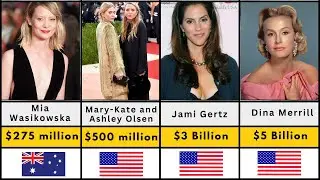Comparison: Richest Actresses In The World In 2023