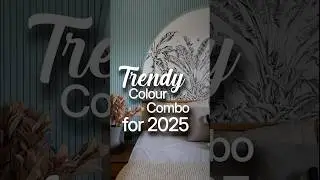 Trendy colour combinations of 2025 #interiordesign #interiordesignindia
