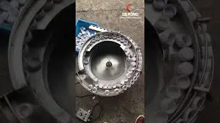 Plastic cap vibrationg sorting feeding bowl cap sorting machine