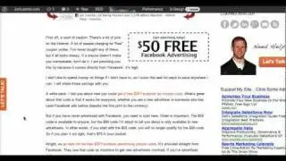 How to get a Free $50 Facebook Advertising Coupon Code