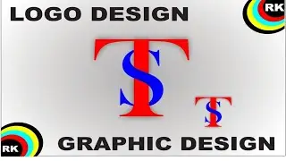 T s logo design in Coreldraw | professional logo design in Coreldraw