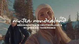 Schnee Urlaub in Deutschland am Tegernsee | VLOG