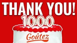1000 Subscribers THANK YOU Video!!!