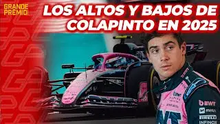 &iquest;FRACASO O EVOLUCI&Oacute;N? EL BALANCE DE LA TEMPORADA 2025 DE COLAPINTO EN F1