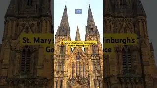 St. Mary's Cathedral |  Edinburgh's Gothic Masterpiece #shorts #viralshort #scotland
