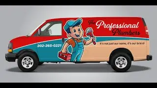 Van Wrap Design in Adob illustrator | Van Wrap