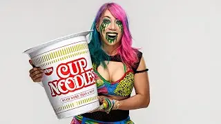 Behind the scenes of Asuka’s Nissin Cup Noodles photoshoot