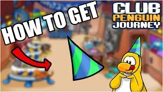 Club Penguin Journey - How To Get The 1st Anniversary Party Hat