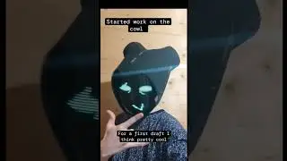 Hazbin Hotel Adam Cosplay mask pt.1 #hazbinhotel #adam #cosplay