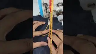 Cord Embroidery Star Design | Sewing Machine Cording Technique|| sewing tips