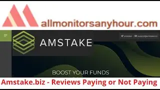 amstake.biz, Reviews Paying Or Not Paying? & #all hyip monitors 24 ,#HYIP daily update,#HYIP monitor