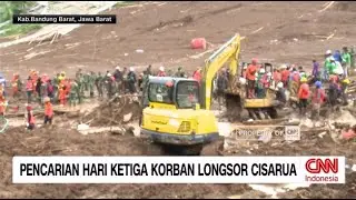 Kondisi Terkini Pencarian Korban Longsor Cisarua Bandung