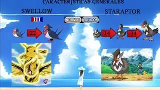 Swellow vs Staraptor (Regional birds)