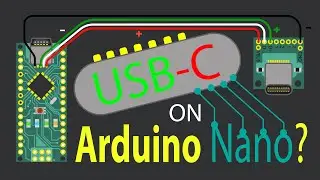 Первая модернизация USB-C Arduino NANO?