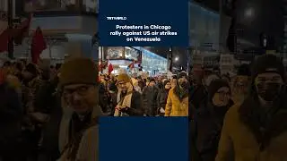Protesters in Chicago rally against US air strikes on Venezuela
