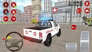 Game Mobil Pickup Ambulance Panjang - Mobil Pemadam Simulator Android Gameplay HD 2260