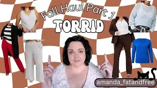 Trying On Torrid Clothes For Fall - Winter 2025 Part 1 (SSBBW) | @Amanda_FatandFree