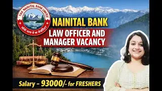 NAINITAL BANK | LAW OFFICER AND MANAGER VACANCY FOR FRESHERS