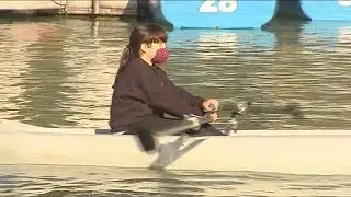 Clases gratuitas de remo en el Estanque Grande del Retiro